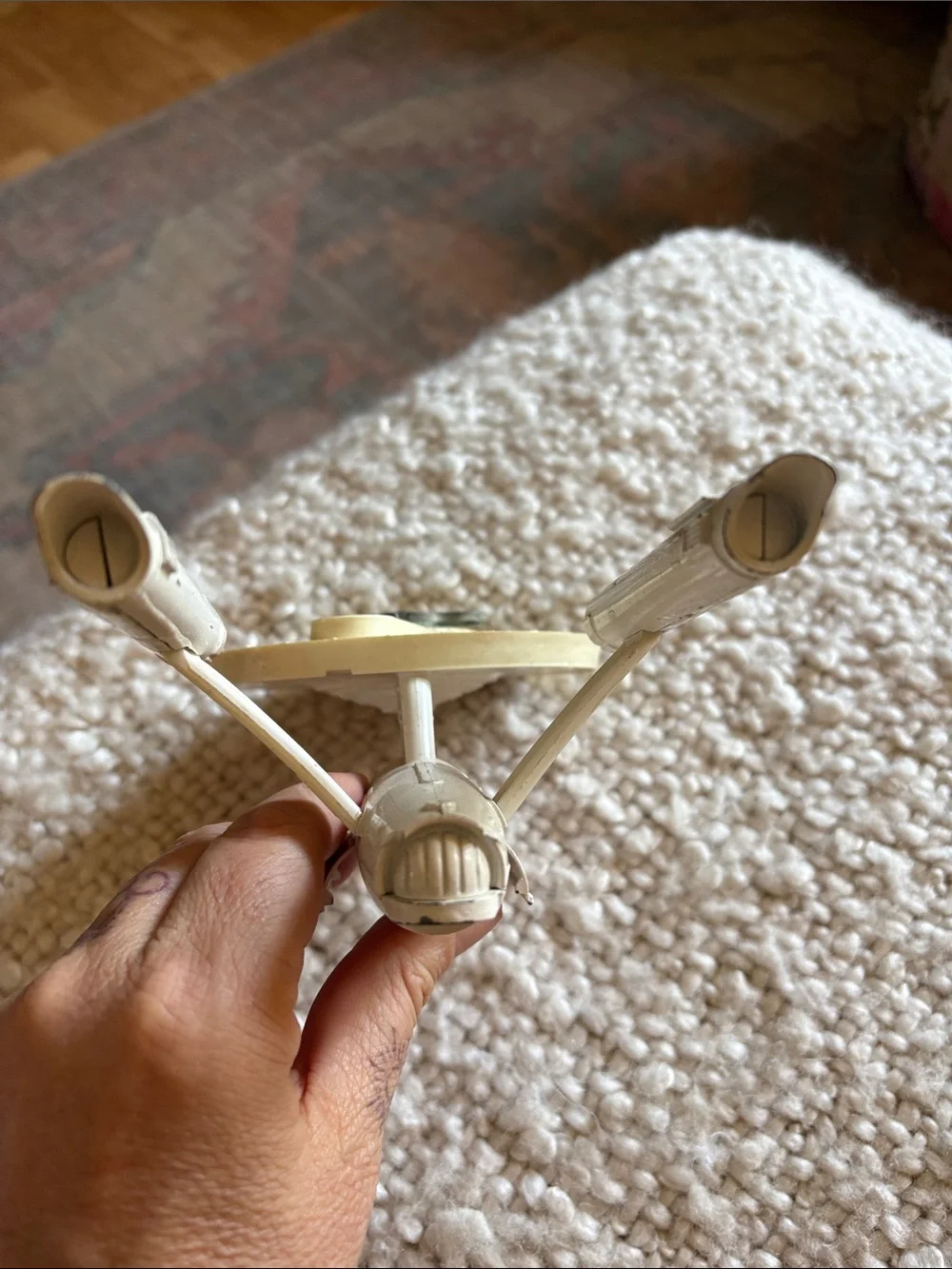 Vintage 1976 Dinky Toys #358 Star Trek U.S.S. Enterprise NCC-1701 - Diecast